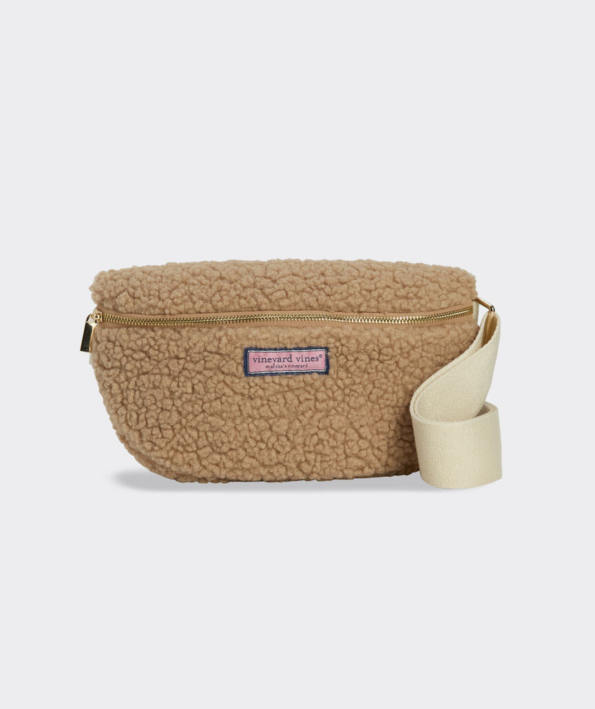 High-Pile Fleece Sling Bag | vineyard vines