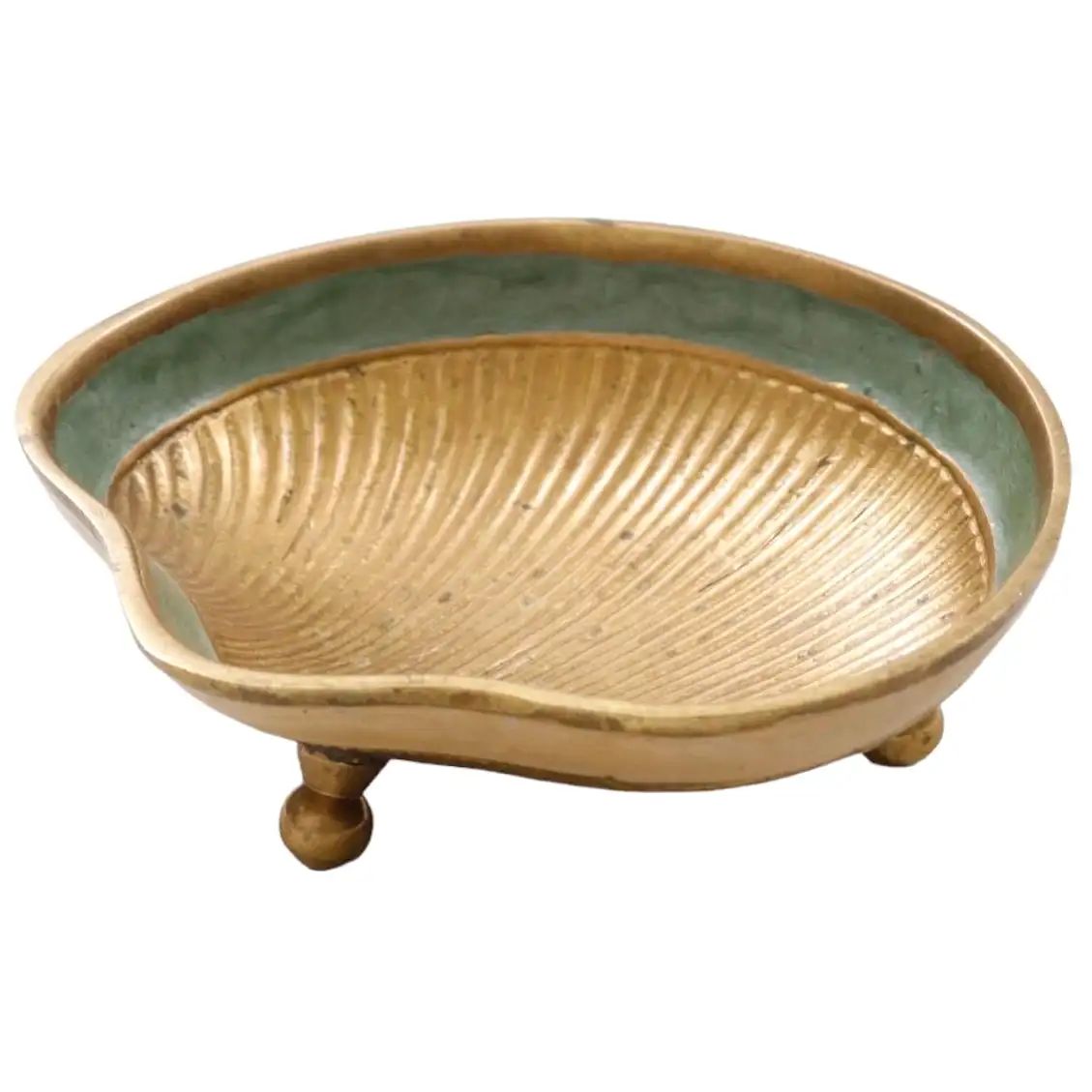 Brass Scallop Shell Soap Dish | 1stDibs