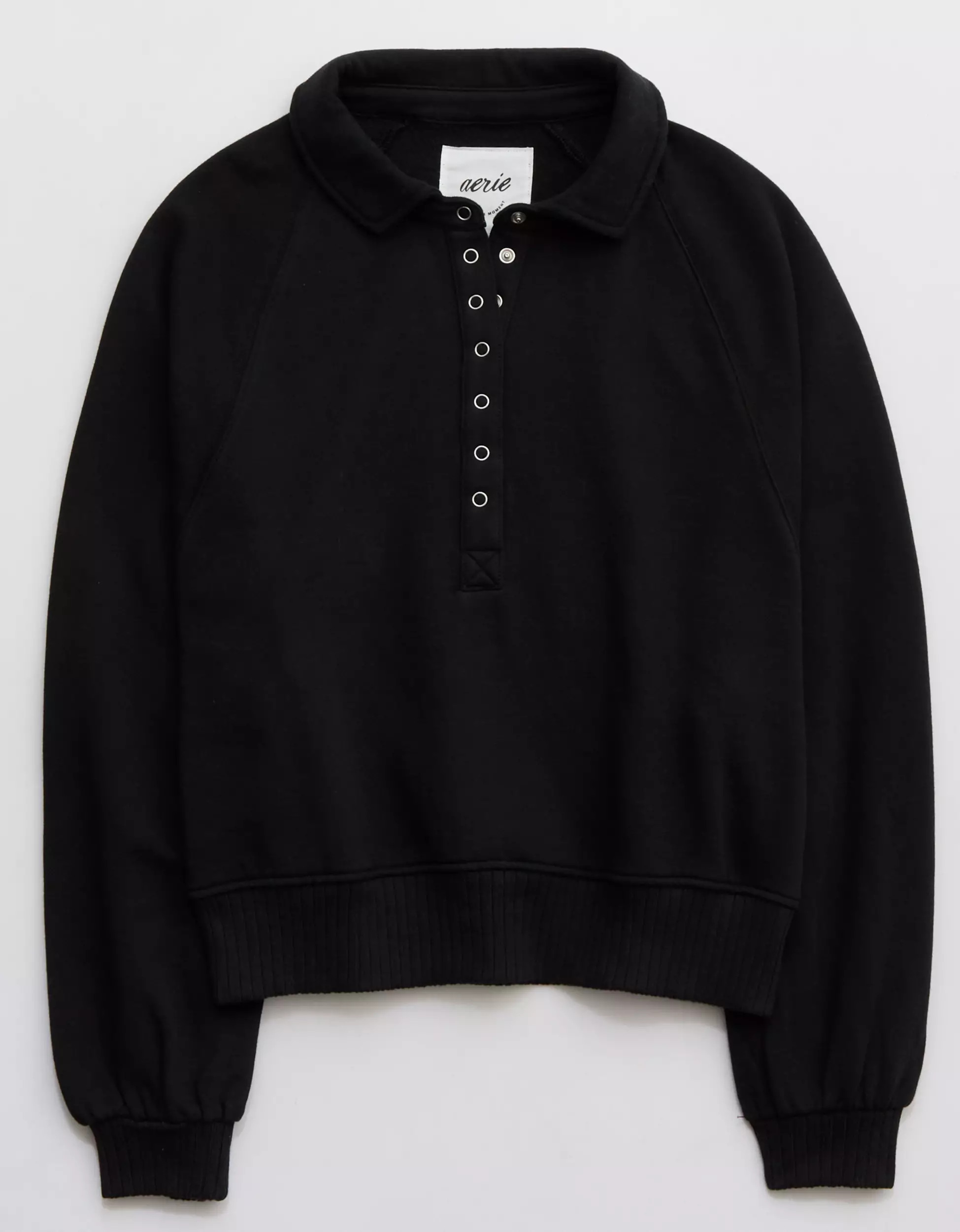 Aerie Quarter Snap Sweatshirt | Aerie