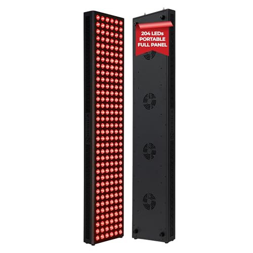Nebula 1020W Red & Near Infrared Light Therapy Device - Adjustable Desktop Arm, 204 High-Intensity 660/850nm LEDs, RED & NIR Mode Selector, Portable Lamp for Lifestyle & Home Enjoyment | Amazon (UK)