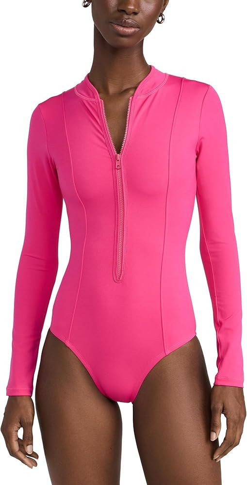 Good American Women's Zip Up One Piece | Amazon (US)
