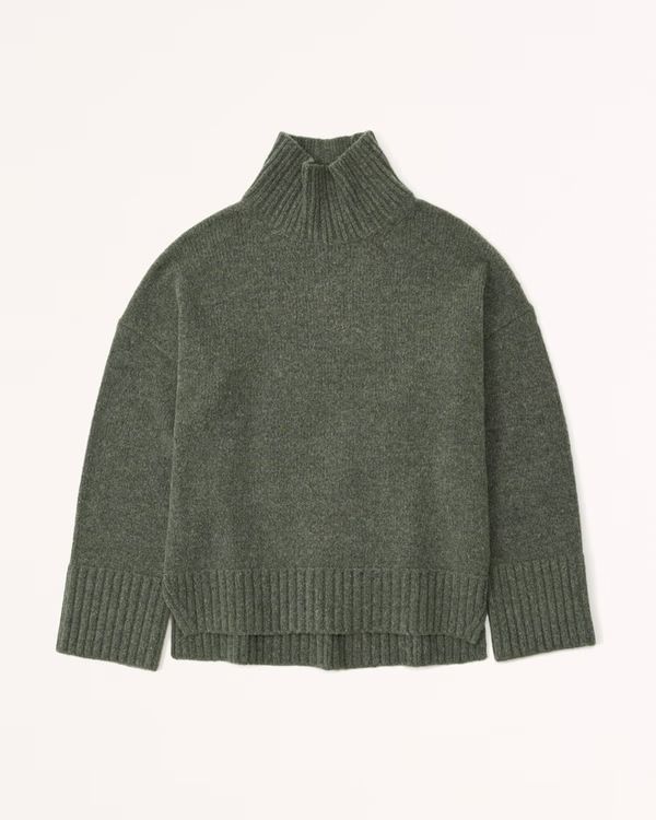 Women's Tuckable Easy Turtleneck Sweater | Women's | Abercrombie.com | Abercrombie & Fitch (US)