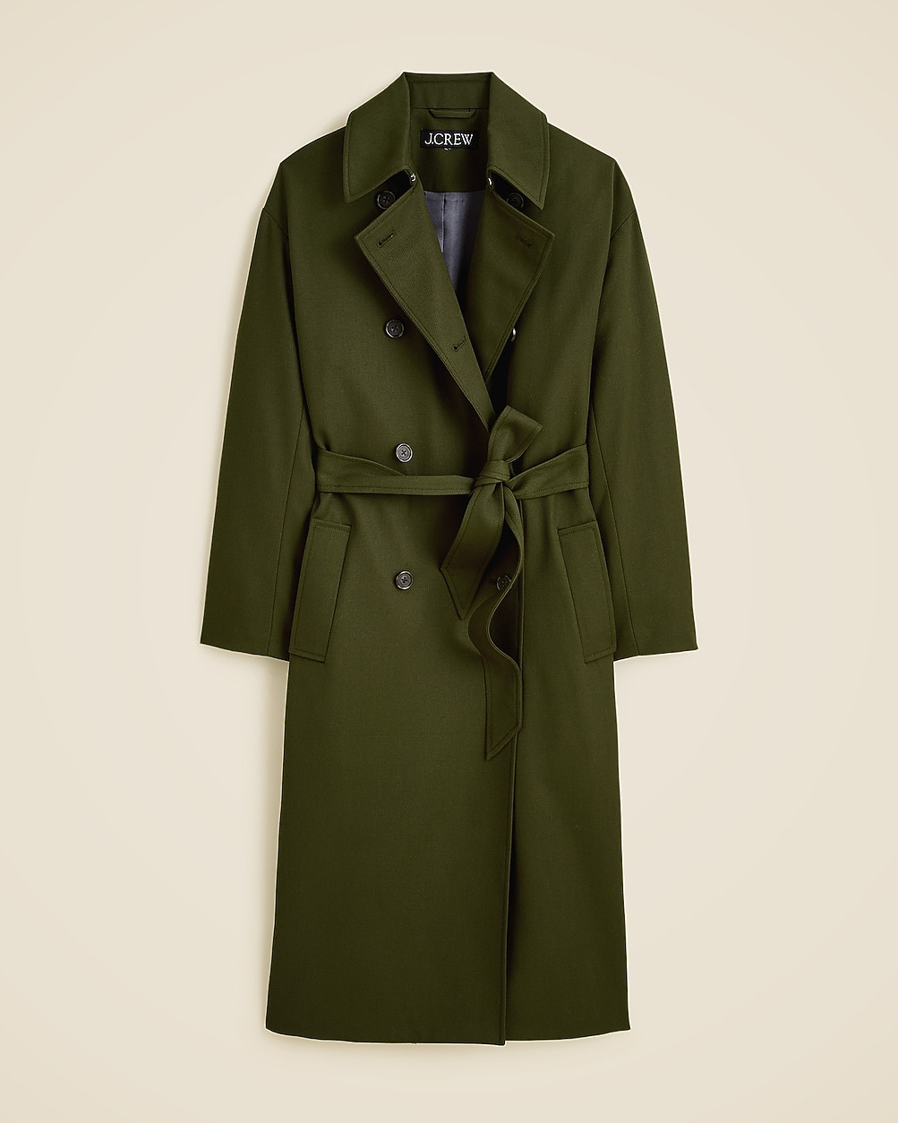 Trench coat in wool blend | J. Crew US