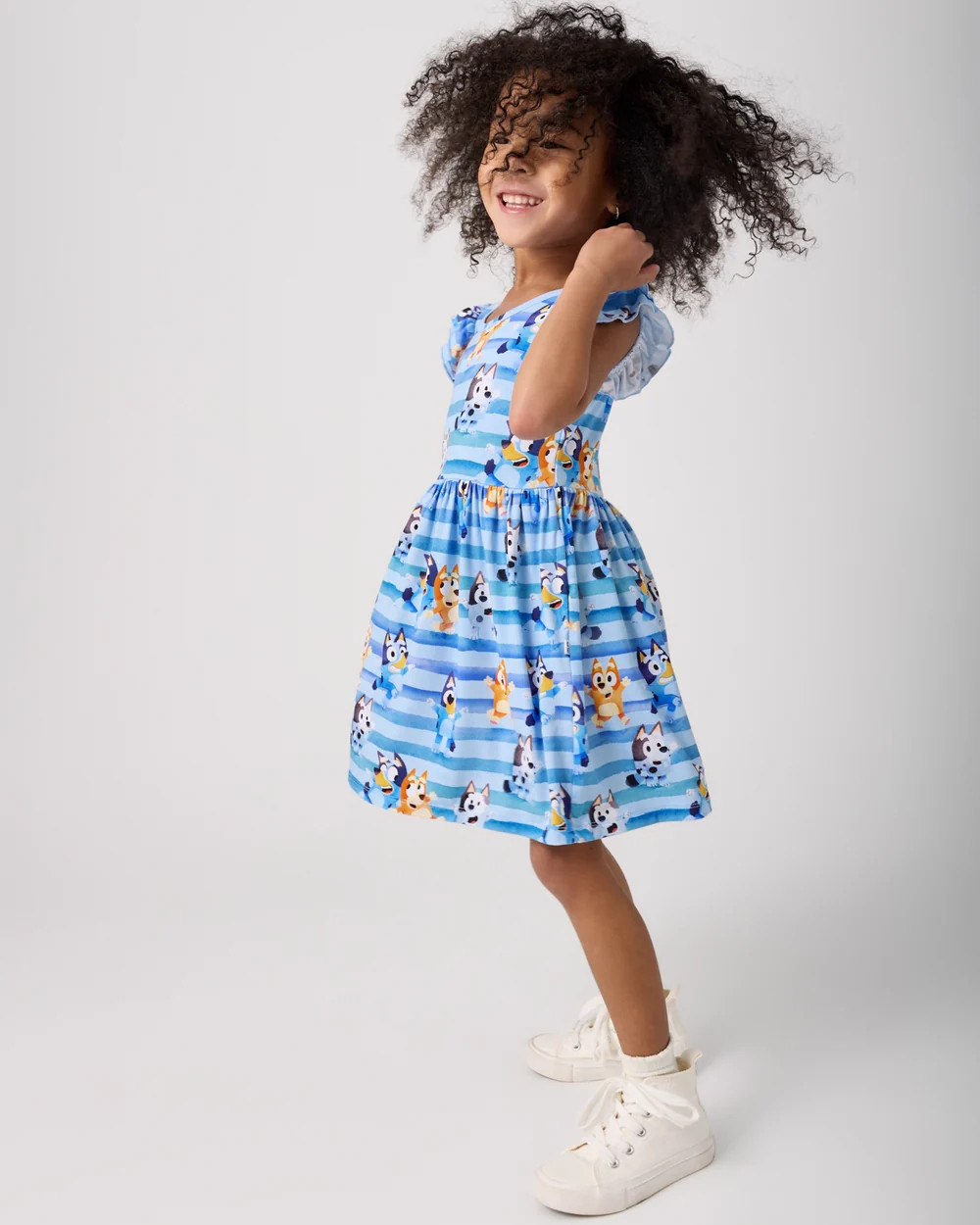Bluey Dance All Day Flutter Skater Dress | Little Sleepies