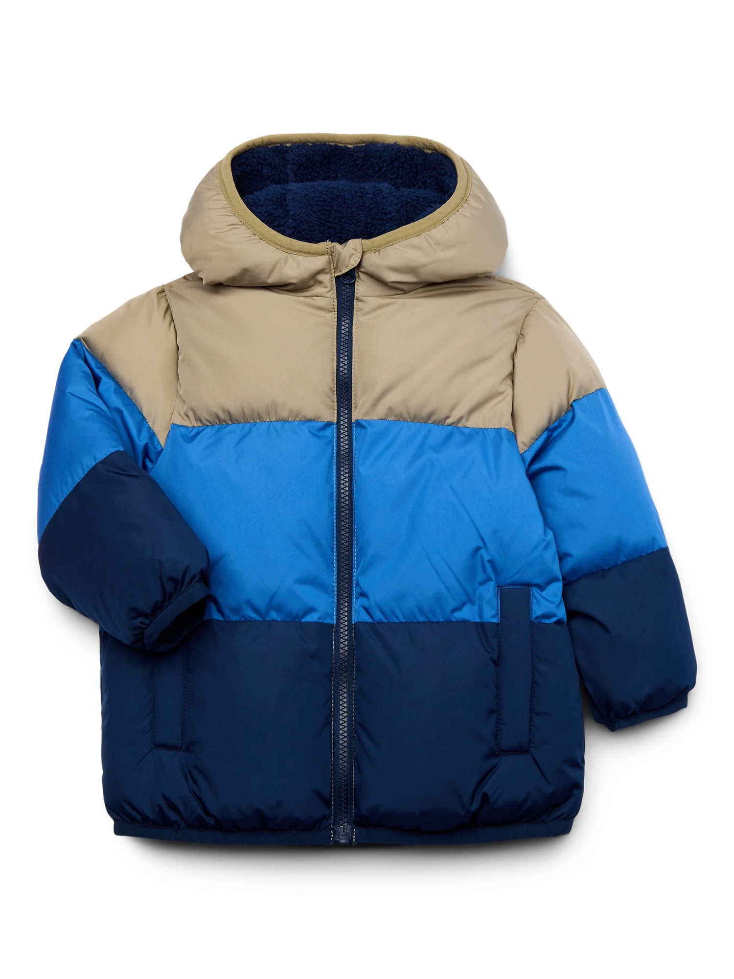 Swiss Tech Toddler Heavyweight Puffer Jacket, Size 12M-5T | Walmart (US)