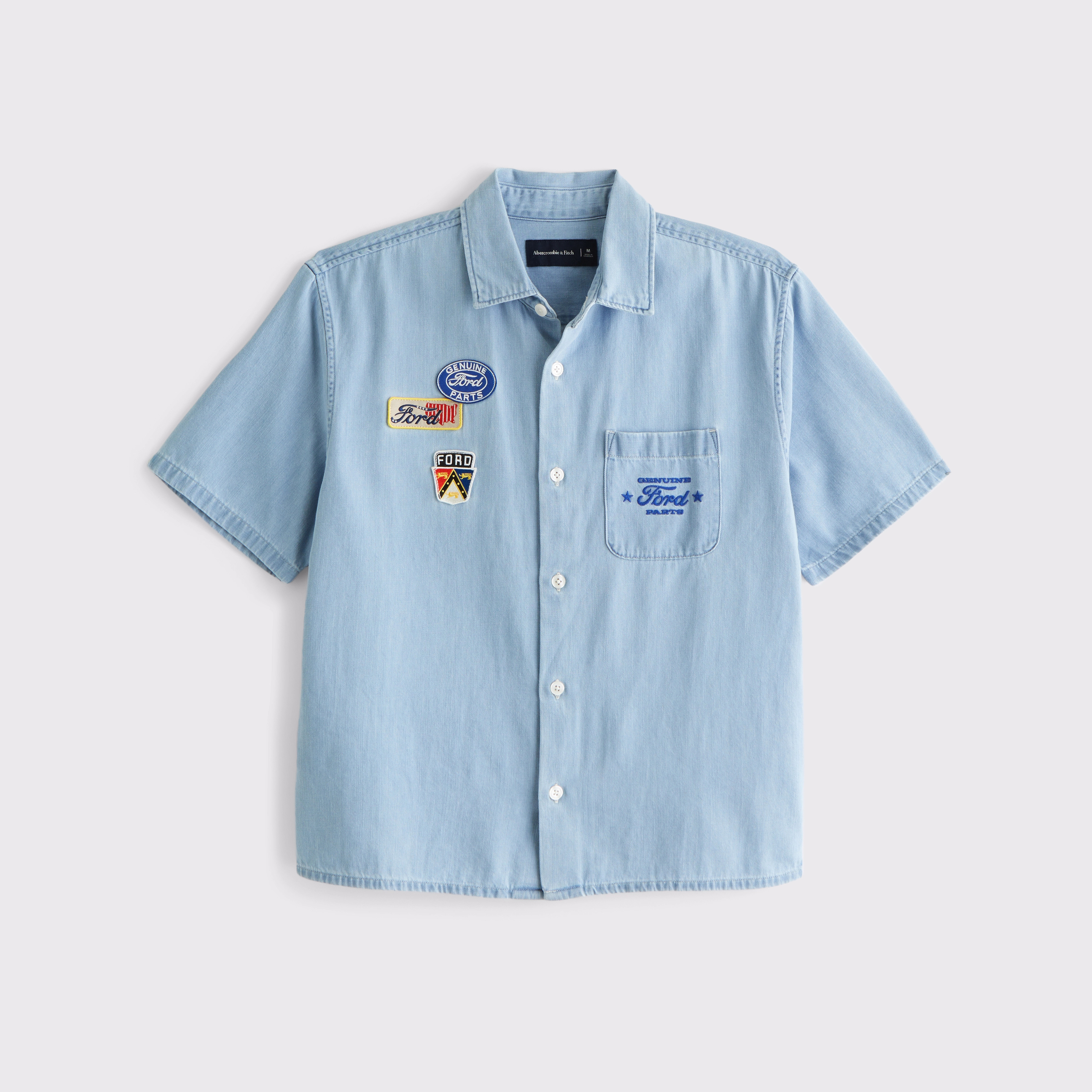 Ford Workwear Button-Up Shirt | Abercrombie & Fitch (US)