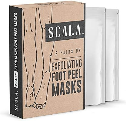 Foot Peel Exfoliating Mask (2 Pairs) for Soft Feet and Exfoliant Gel Peels Away Rough Dry Skin an... | Amazon (US)