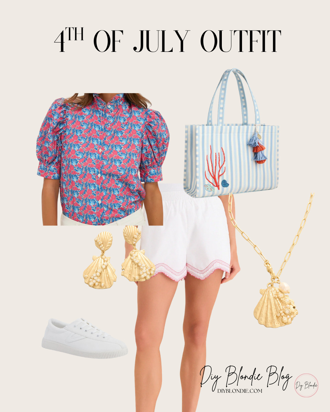 Love this one and it's coastal flair!

Fourth of july outfit, 4th of july outfit, coastal outfit, memorial day weekend outfit, summer outfit, patriotic outfit 

 