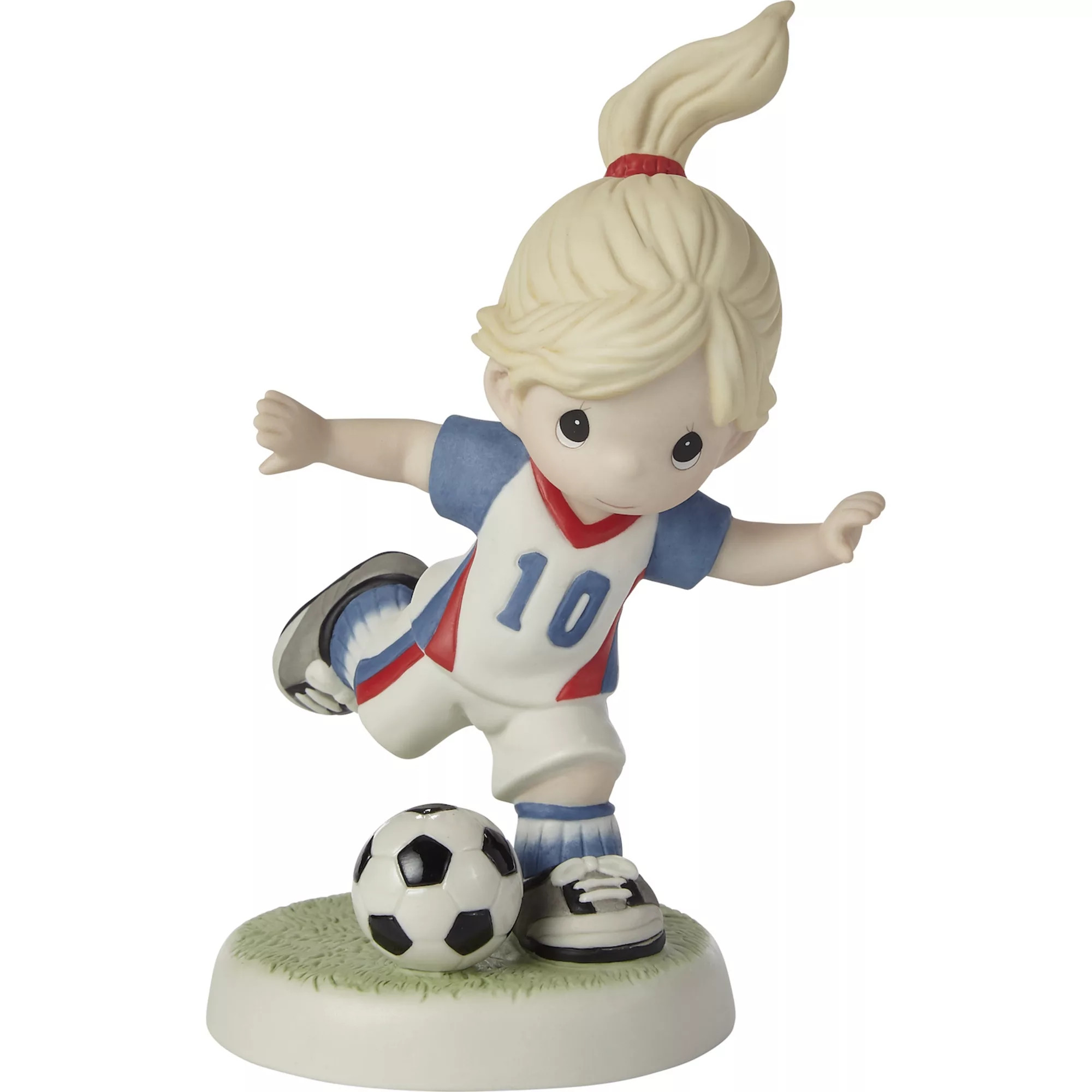 Precious Moments Set Your Goals High Soccer Girl Figurine Table Decor | Kohl's