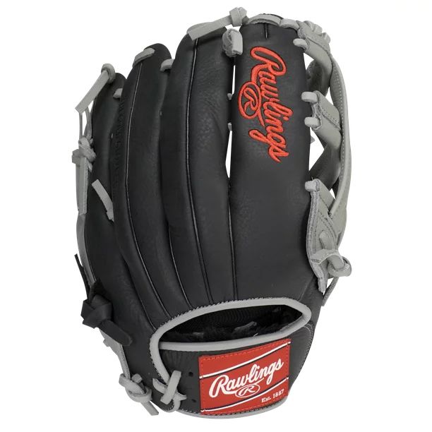 Rawlings Pro Select Series 12.5 In. Baseball Gloves and Mitts, Black and Gray, Right Hand Throw | Walmart (US)