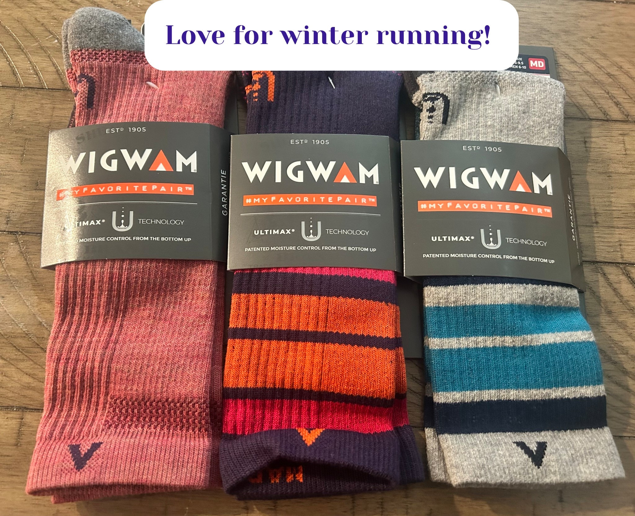 @wigwamsocks are excellent for keeping your feet warm and dry during cold winter runs! Restocked my winter sock wardrobe as I’m training for my 10th marathon! #LTKfit #winterwear #winterweather #winterrunning

#LTKfitnessgoals #LTKActive