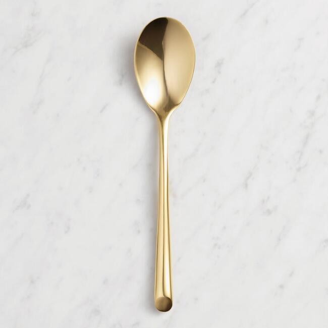 Gold Wave Teaspoons Set of 4 | World Market