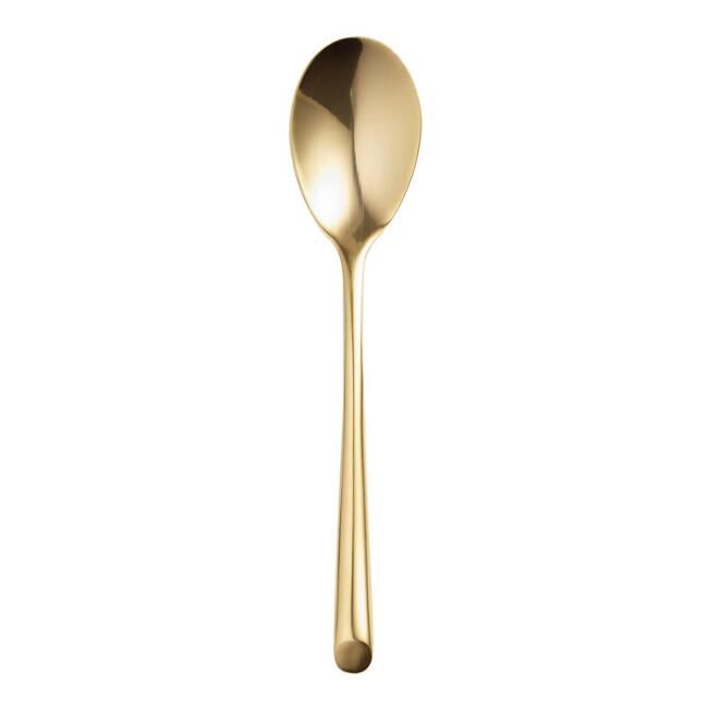 Gold Wave Teaspoons Set of 4 | World Market