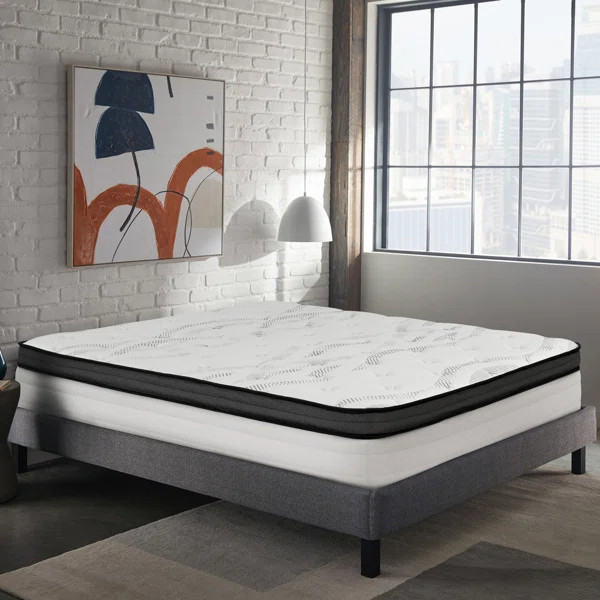 Wayfair Sleep™ 14" Plush Hybrid Mattress | Wayfair North America
