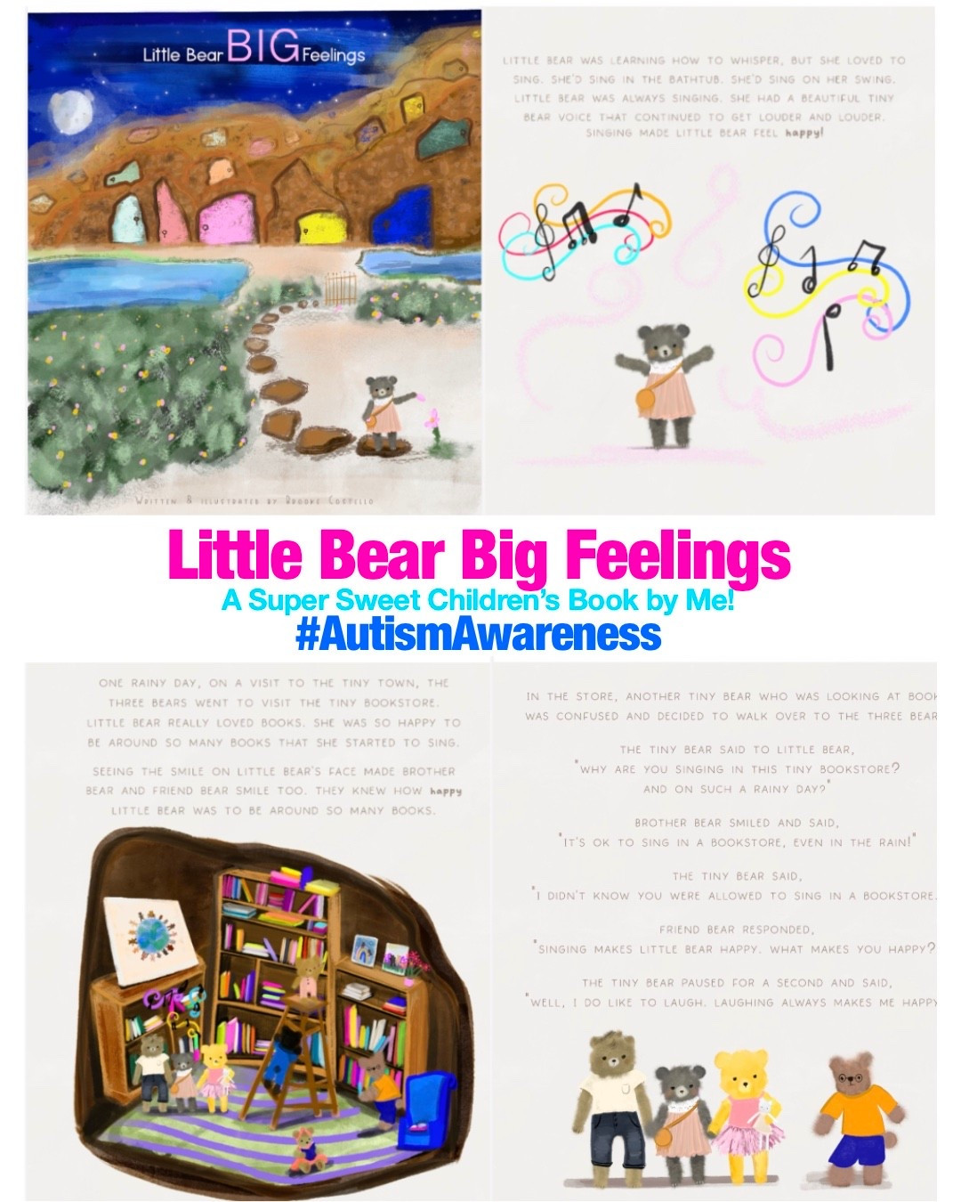 Little Bear Big Feelings by Brooke Costello is a gentle, reassuring children’s book that helps explain autism and big emotions in a way little readers can truly understand 🧸💛

This sweet story supports conversations about sensory feelings, emotional overwhelm, and neurodiversity—making it a beautiful read for autistic children, siblings, classmates, and families who want more inclusive books on their shelves.

Perfect for:
• bedtime connection moments
• social-emotional learning at home or school
• autism acceptance conversations
• building confidence around big feelings

If you’re creating a neurodiversity-friendly children’s library or looking for a thoughtful gift for a sensitive little heart, this one is especially meaningful.

Tap to explore Little Bear Big Feelings 📖✨

#LTKKids #LTKstorytime #LTKmomlife
