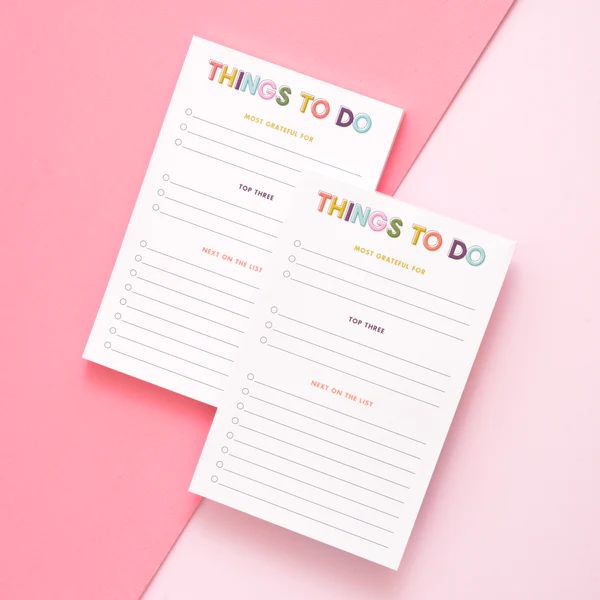 Gratitude To Do List Notepad | Joy Creative Shop
