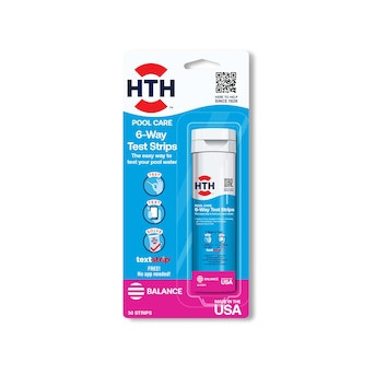 HTH 30-Pack Pool Test Strips for Chlorine, Bromine, and Salt Pools - Tests pH, Free Chlorine, Tot... | Lowe's