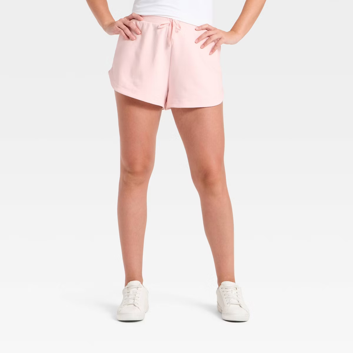 Women's Active Comfort French Terry High-Rise Shorts - All In Motion™ | Target