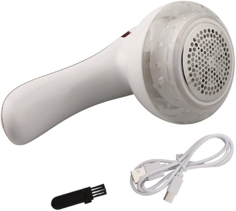 USB Rechargeable Fabric Shaver, Electric Lint Remover for Clothes with Spare Head, Portable Fuzz ... | Amazon (US)