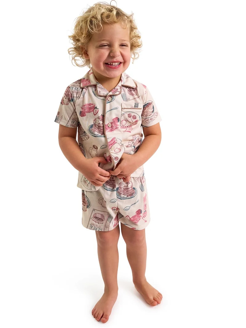 Modern Moments by Gerber Toddler Boy Coat Set Pajama, 2-Piece, Sizes 2T - 5T - Walmart.com | Walmart (US)