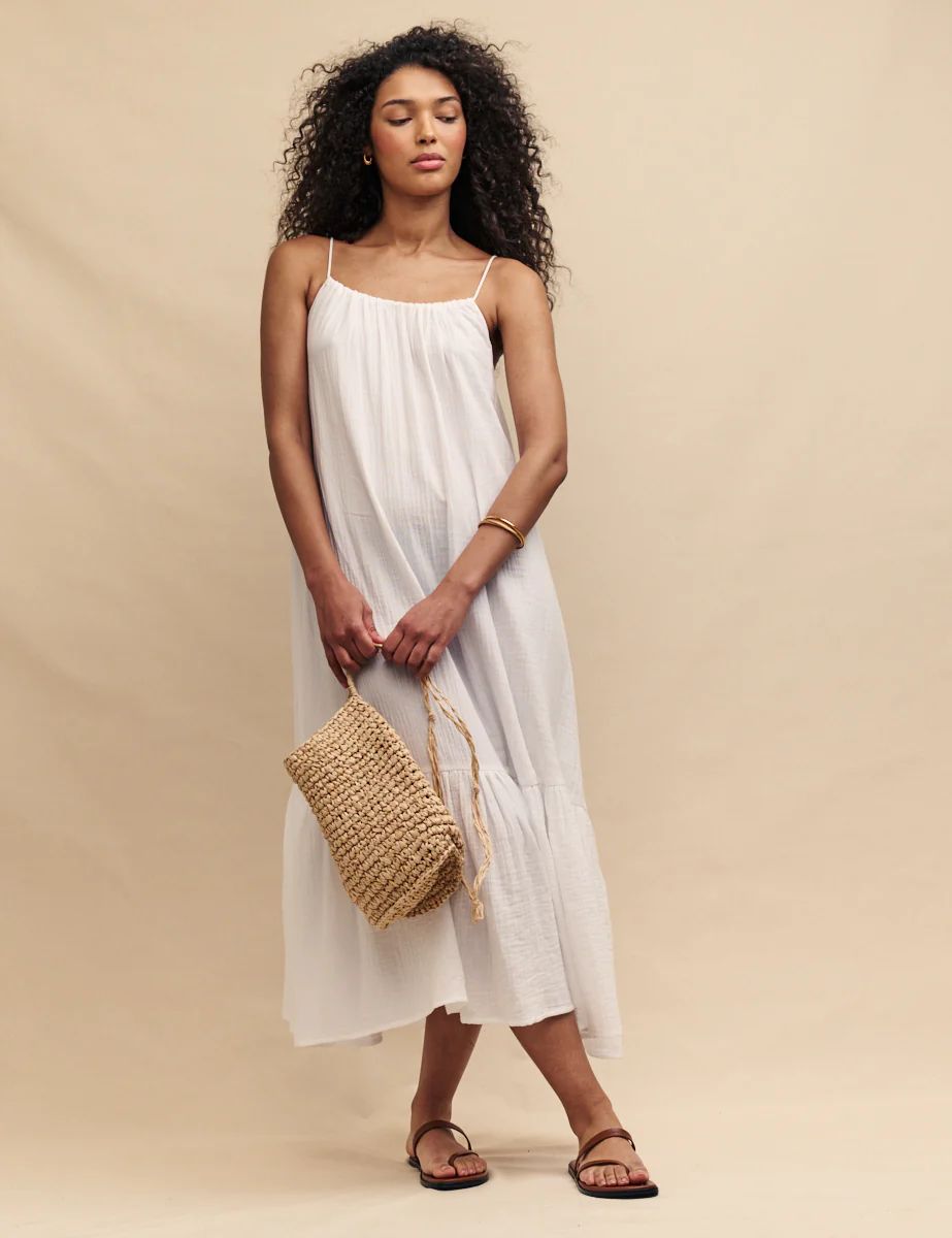 White Strappy Hilda Smock Midi Dress
  

  
    
      £31.60
      £79.00 | Nobody's Child