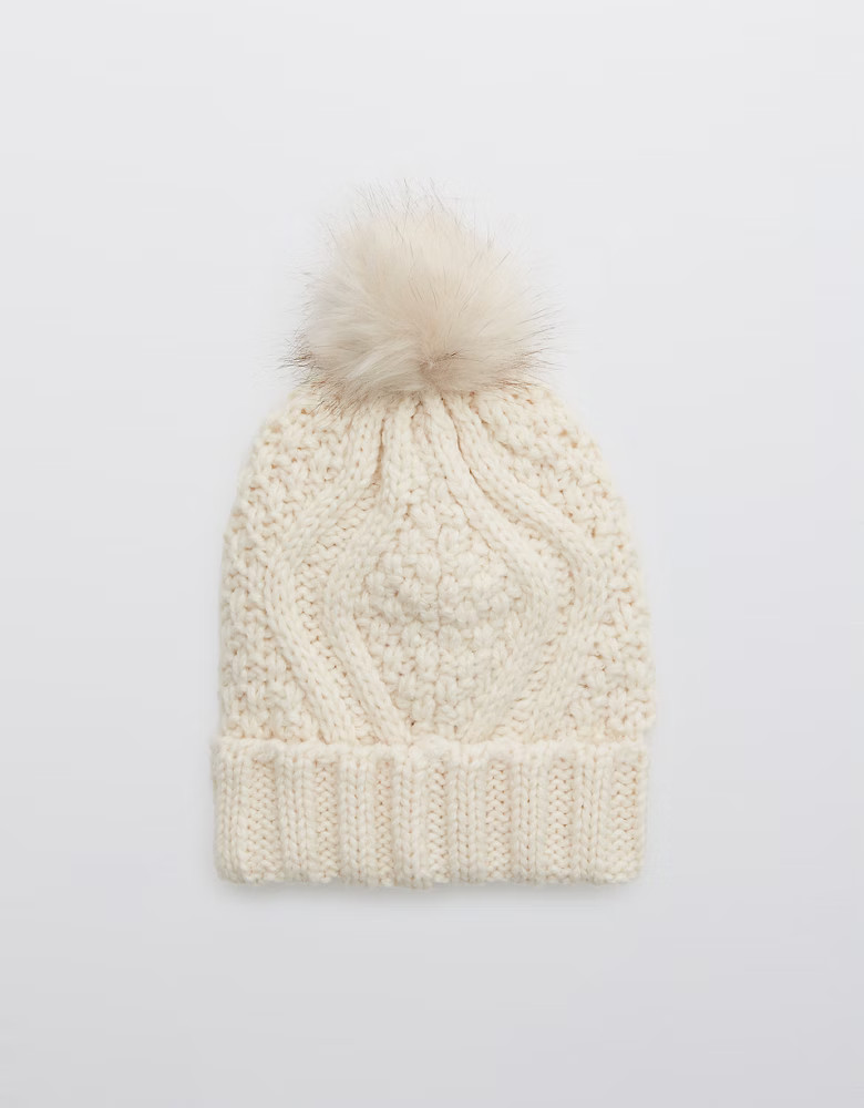 Aerie Cable Beanie | American Eagle Outfitters (US & CA)
