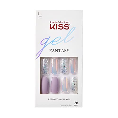 Kiss Nails Gel Fantasy Nails- Rainbow Rings, Multicolor | Amazon (CA)