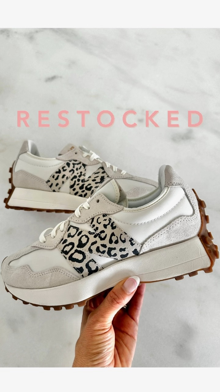 My favorite new balance 327s were restocked run because they won't last long. They fit true to size.

#LTKOver40 #LTKBacktoSchool #LTKFindsUnder100
