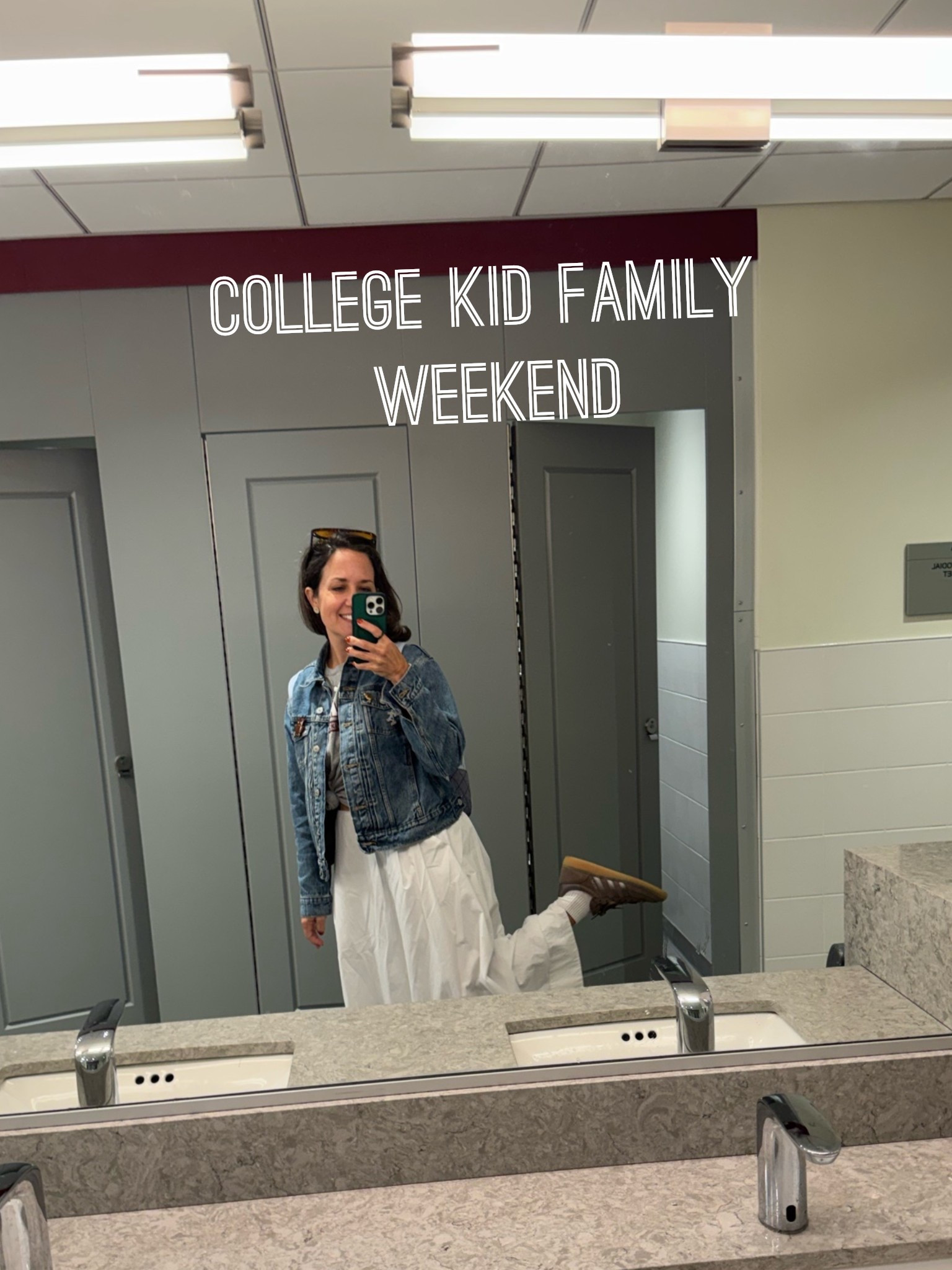 What I wore for college kid’s family weekend ~ fall outfit

#LTKmomlife #LTKootd #LTKOver40