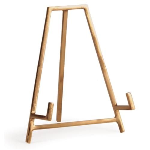 Jenny Regency Vintage Gold Easel Stand | Kathy Kuo Home