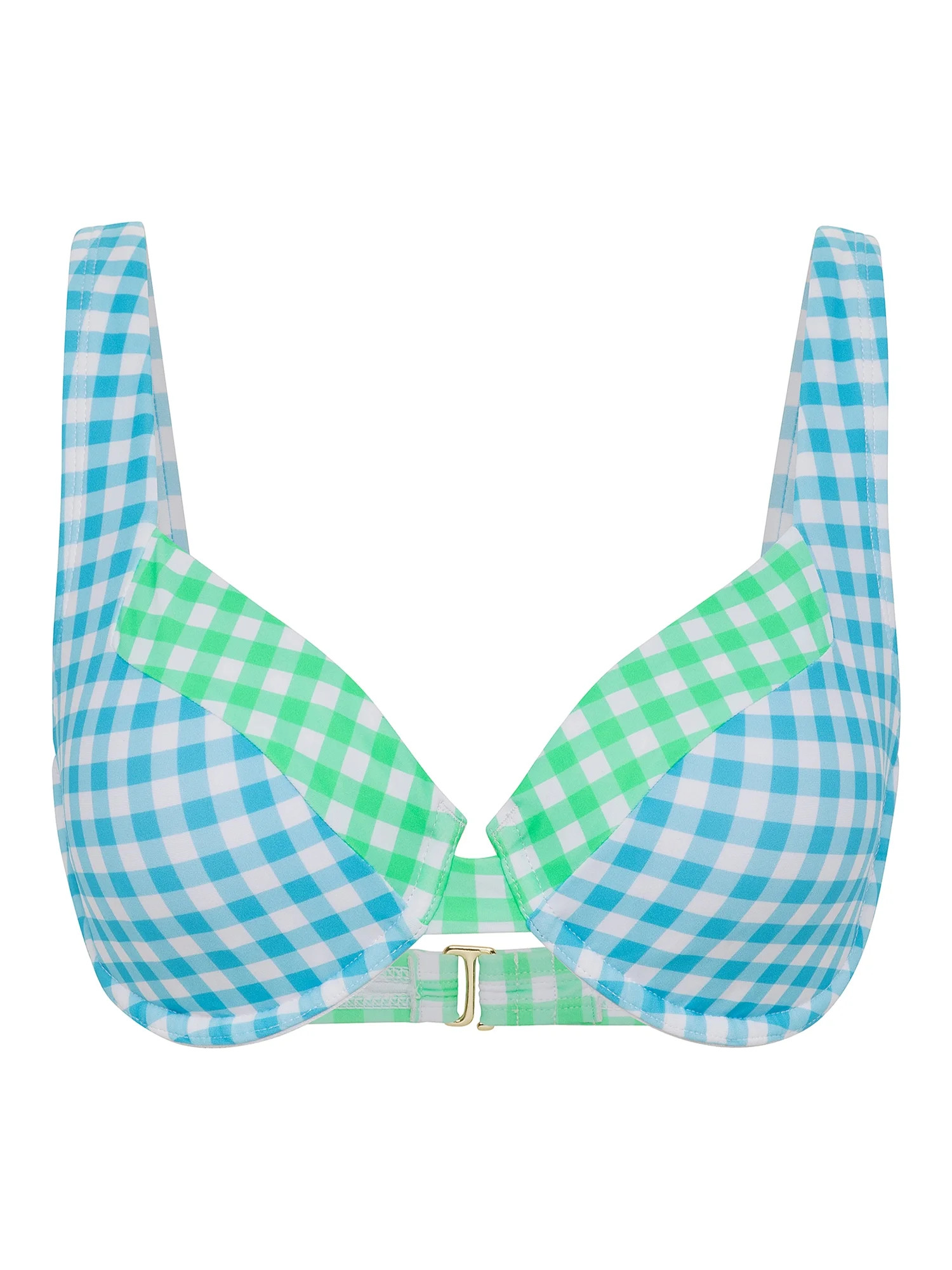 No Boundaries Juniors Printed Underwire Swim Top | Walmart (US)