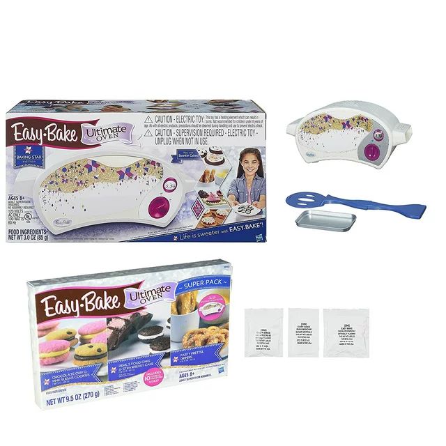 Easy Bake Oven + Star Edition Ultimate Super Pack Refill Set. | Walmart (US)