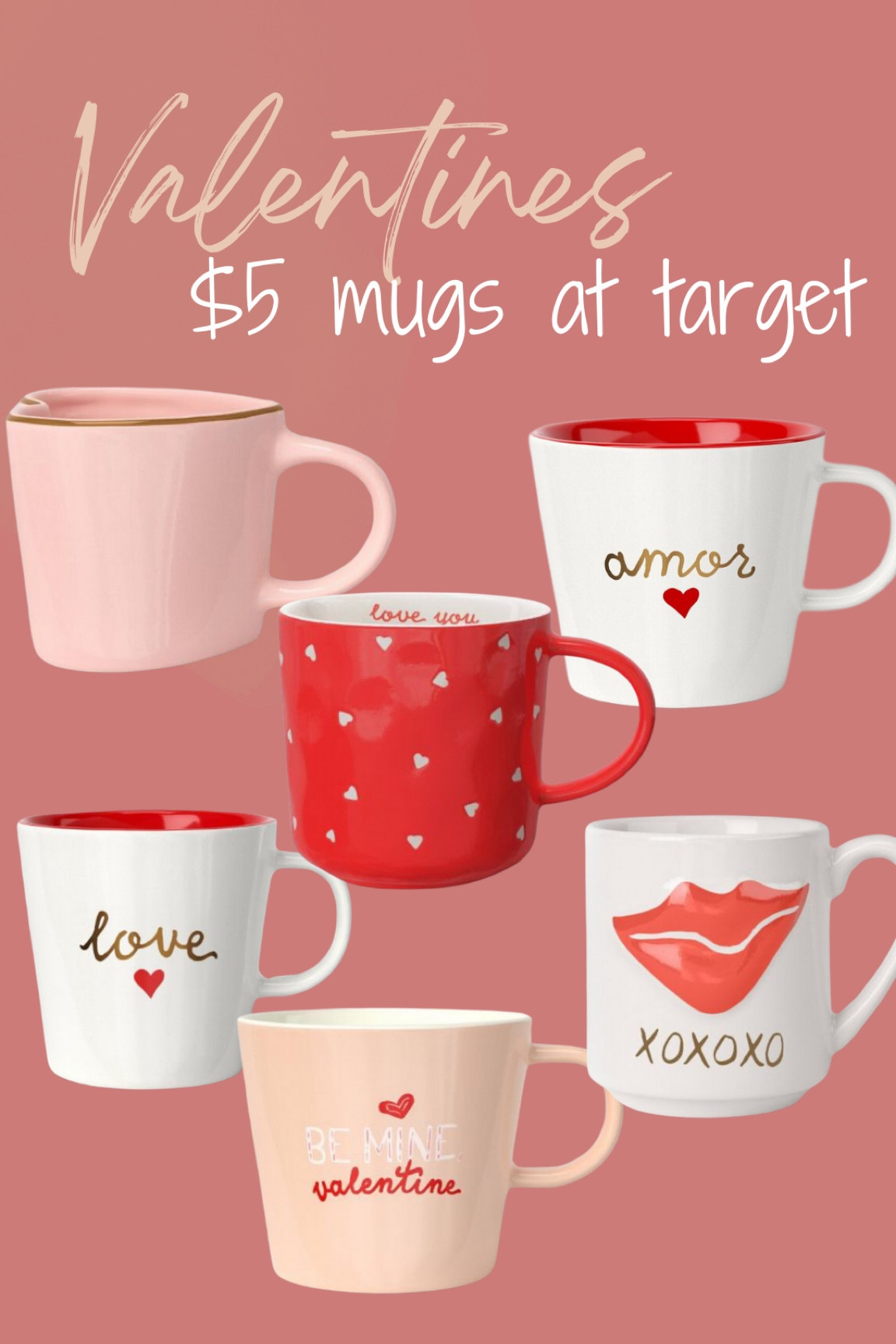 $5 valentines mugs at target - valentines coffee mug 

#LTKSeasonal #LTKhome #LTKHoliday