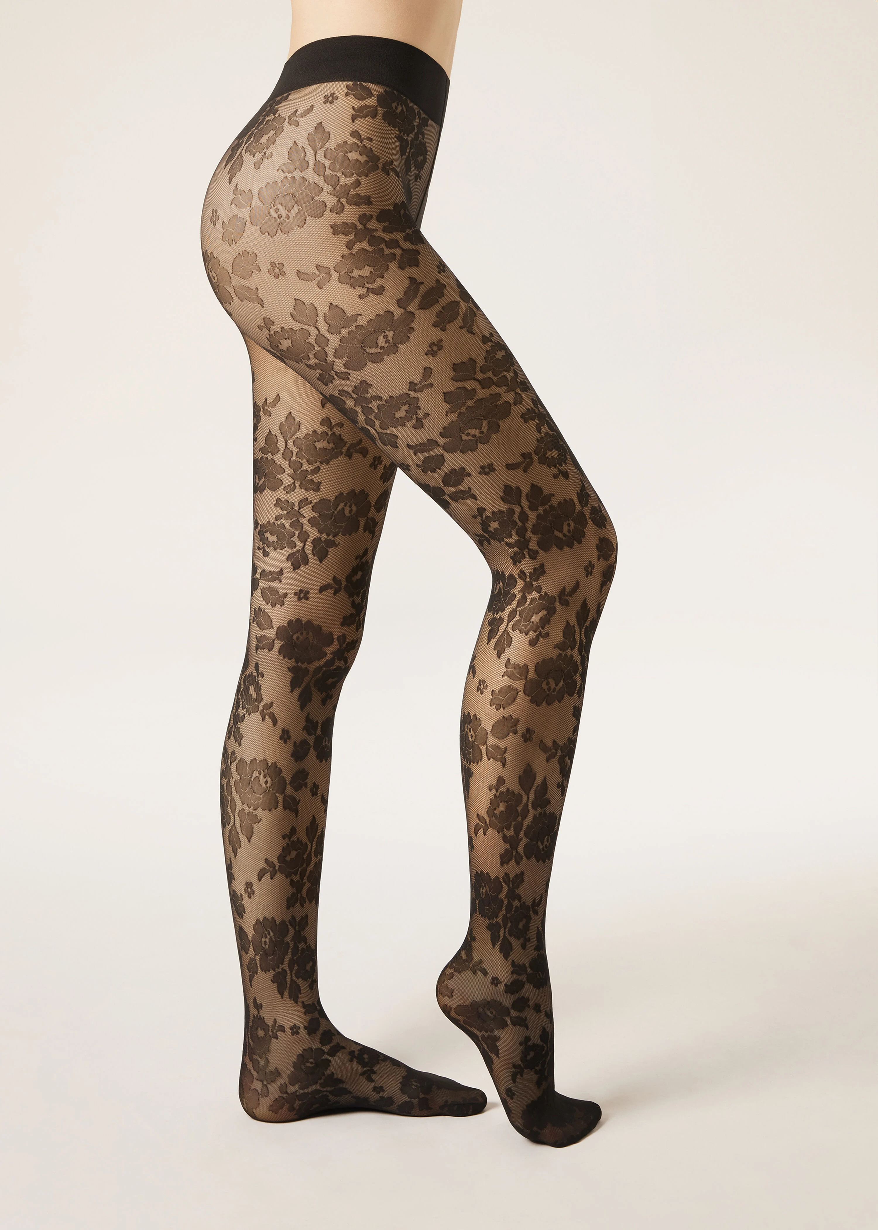 Sheer Floral Tights | Calzedonia US