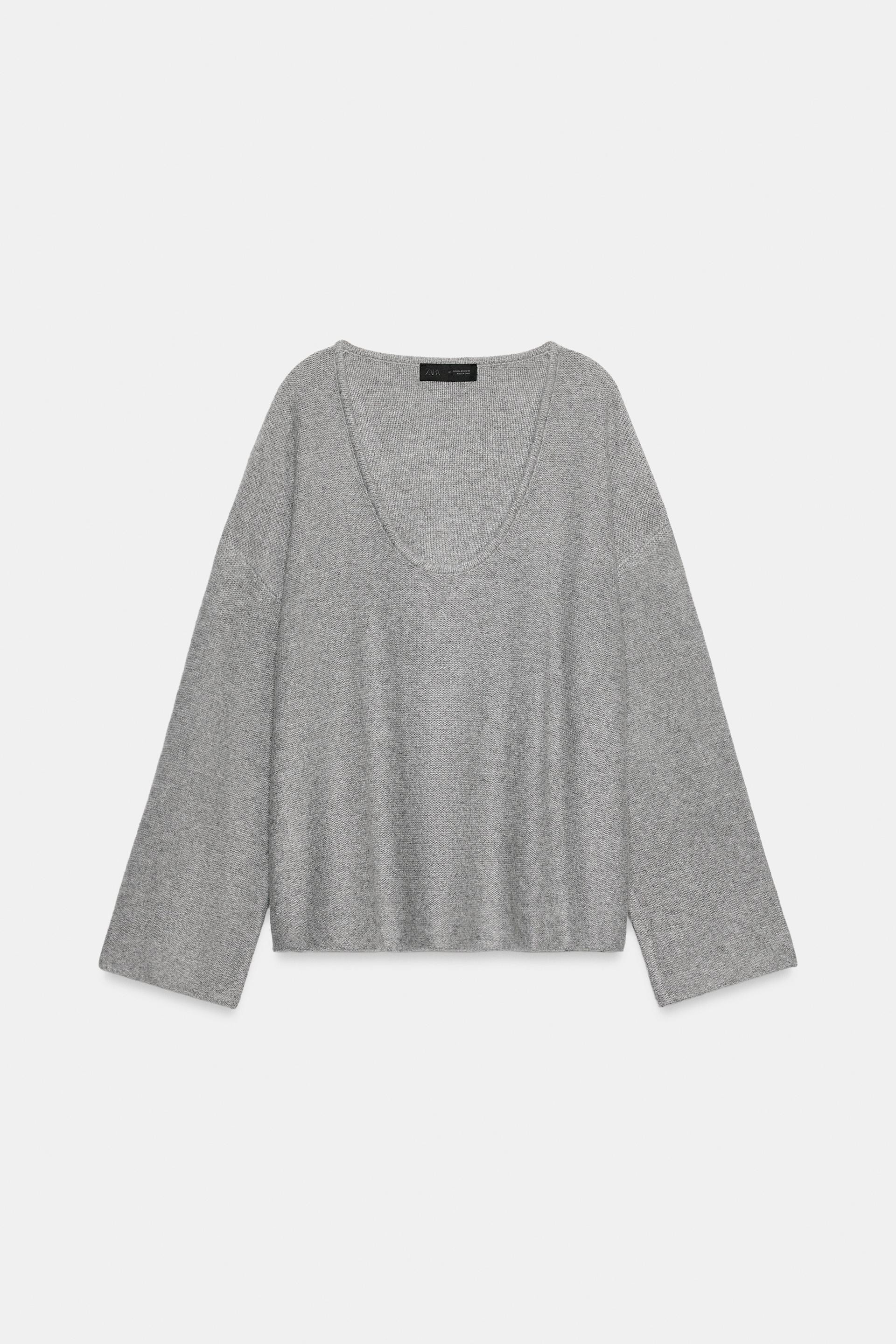CREW NECK KNIT JUMPER | Zara US