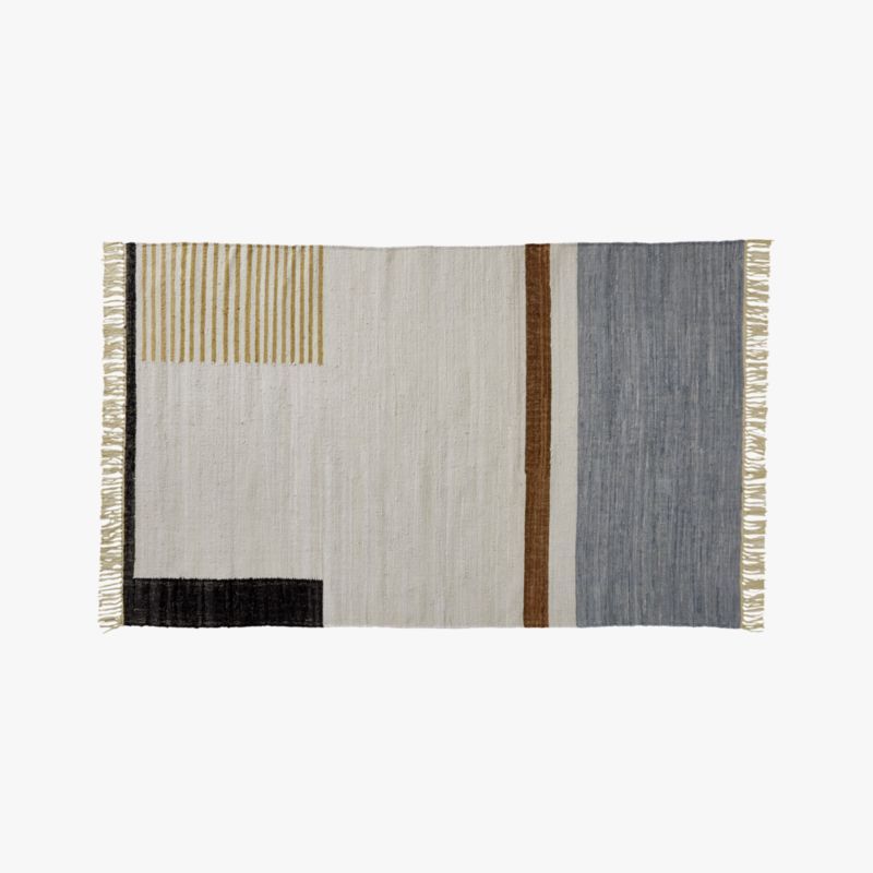 Array Handwoven Recycled Area Rug 5'x8' + Reviews | CB2 | CB2