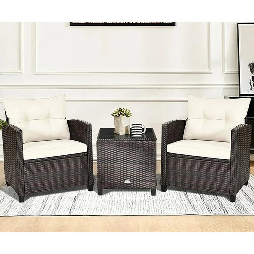 Chunn 2 - Person Outdoor Seating Group with Cushions | Wayfair North America