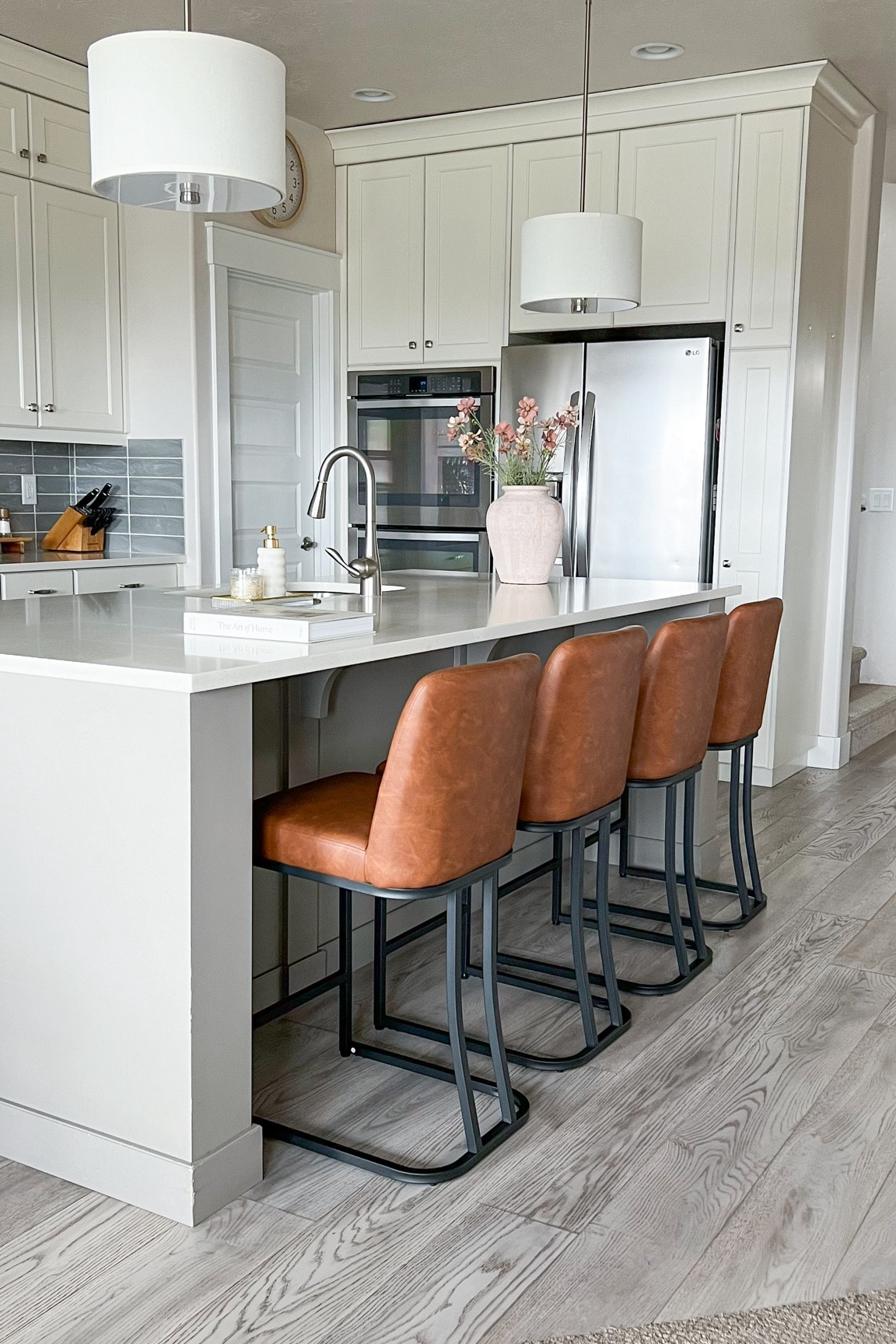 I found these beautiful counter stools. They give a more modern touch to my kitchen. They have it in different colors.

#LTKVideo #LTKsalealert #LTKhome