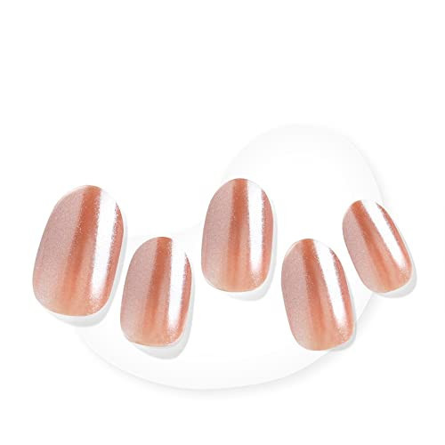 Dashing Diva Glaze Nail Strips - Chocolate Glaze | Works with Any LED Nail Lamp | Long Lasting, Semicured Gel Nail Strips | Contains 34 Salon Quality Black Nail Wraps, 1 Prep Pad, 1 Nail File | Amazon (US)