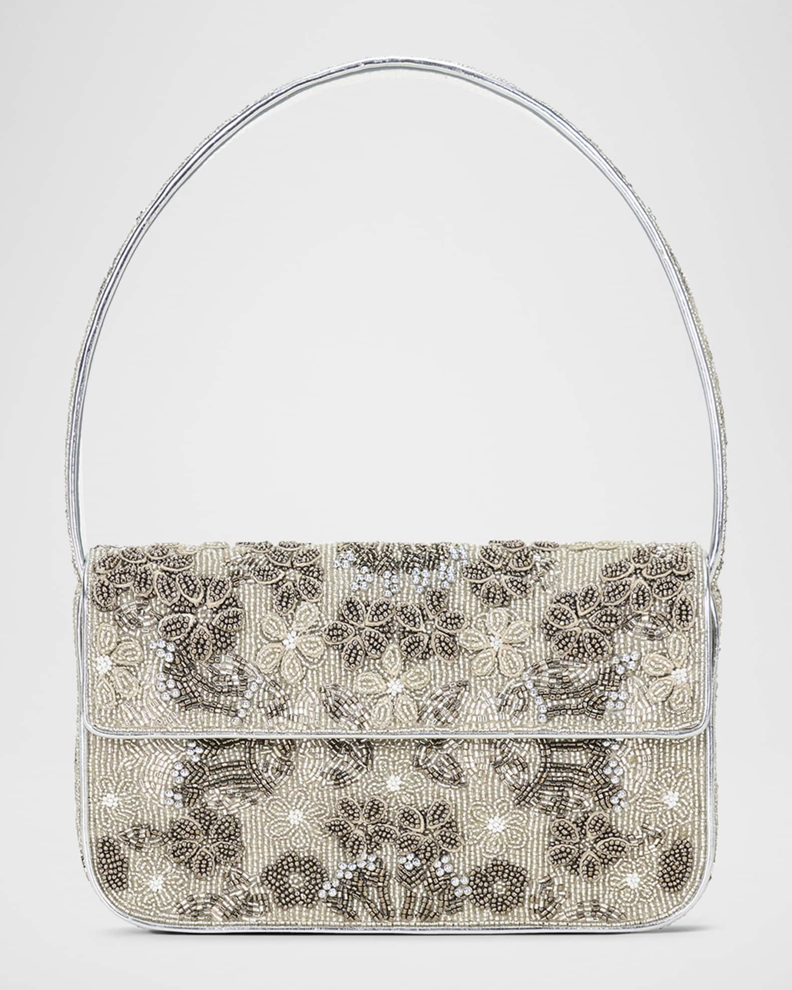 STAUD Tommy Floral Shoulder Bag | Neiman Marcus