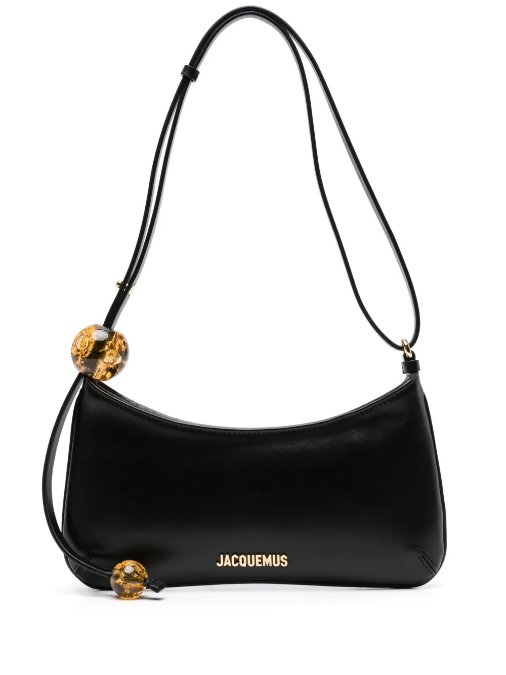 Jacquemus Le Bisou Perle Leather Shoulder Bag - Farfetch | Farfetch Global