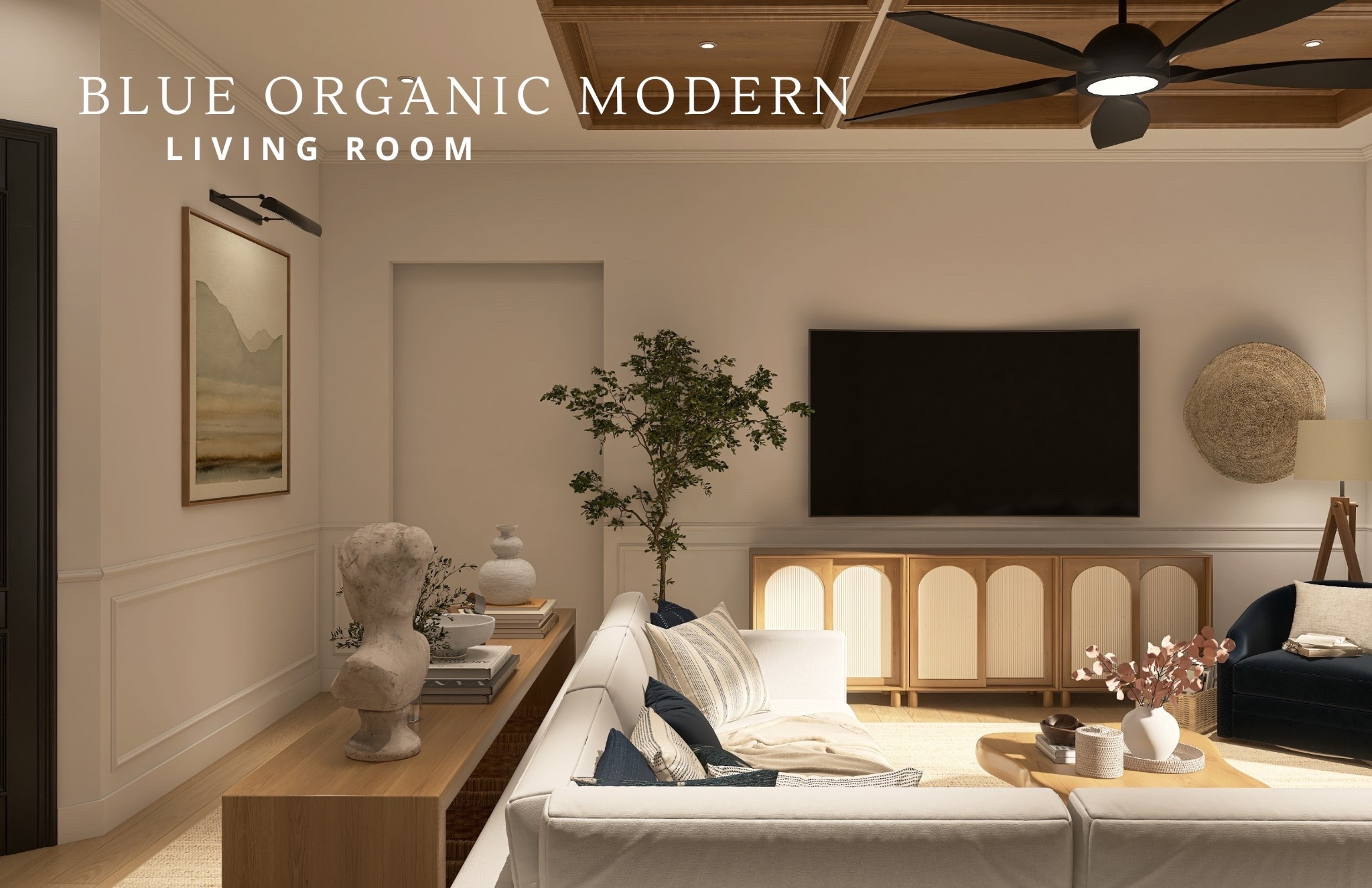 Designed by Jake
Blue Organic Modern Living Room 

#LTKHoliday #LTKHome #LTKmomlife