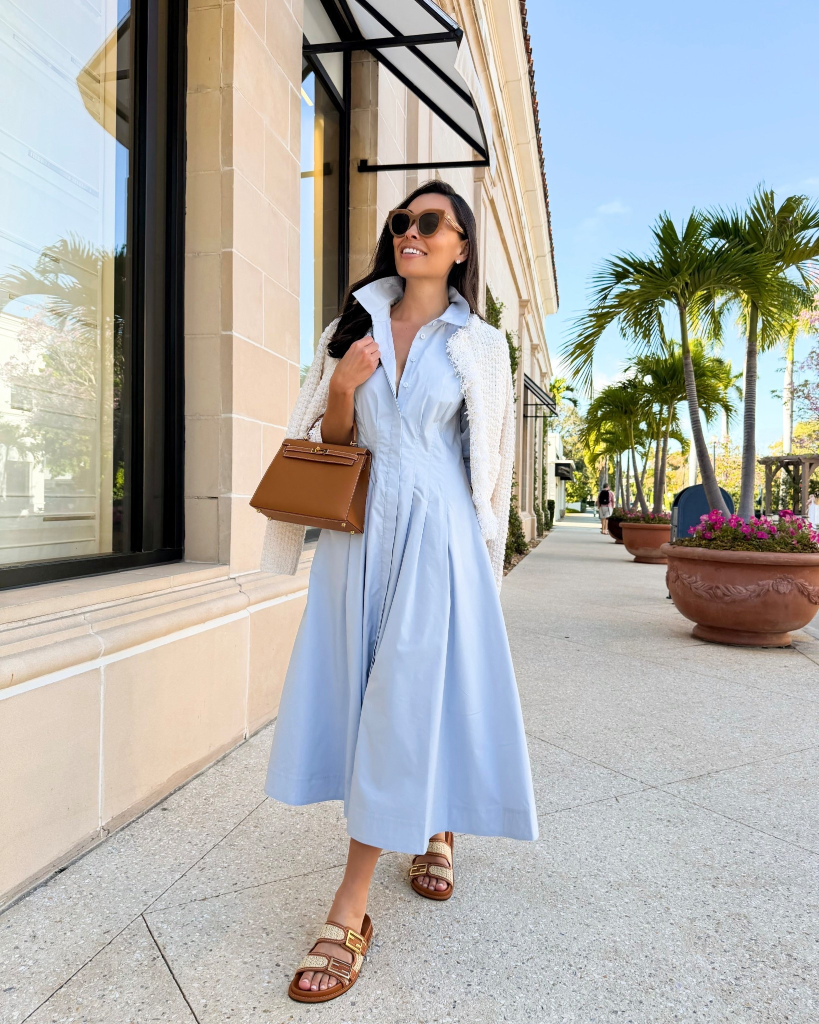 Blue shirt dress. 

#LTKSeasonal #LTKWorkwear #LTKootd