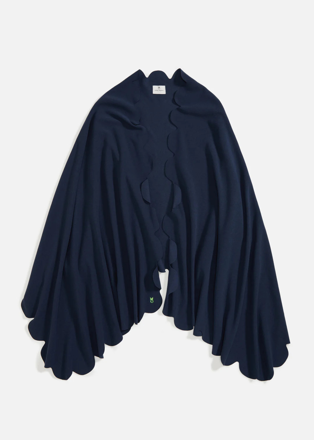 Five Mile River Scarf in Terry Fleece (Navy) | Dudley Stephens