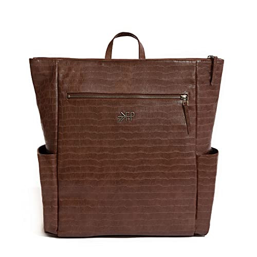 Freshly Picked Minimal Diaper Bag Backpack, Amber | Amazon (US)