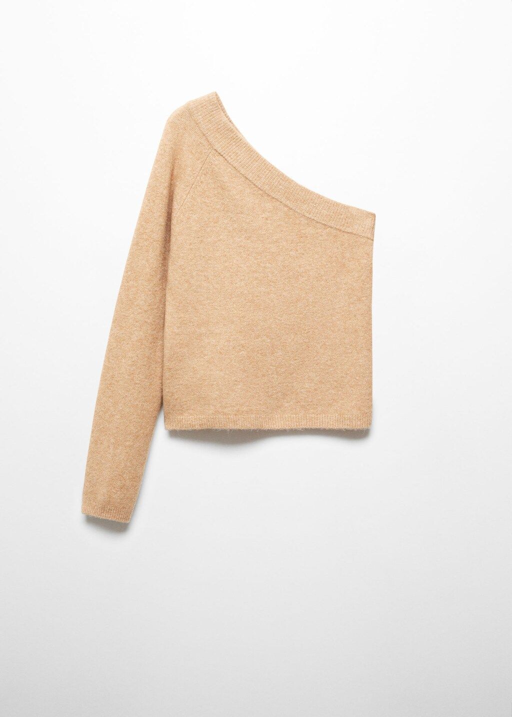 Asymmetric knit sweater -  Women | Mango USA | MANGO (US)