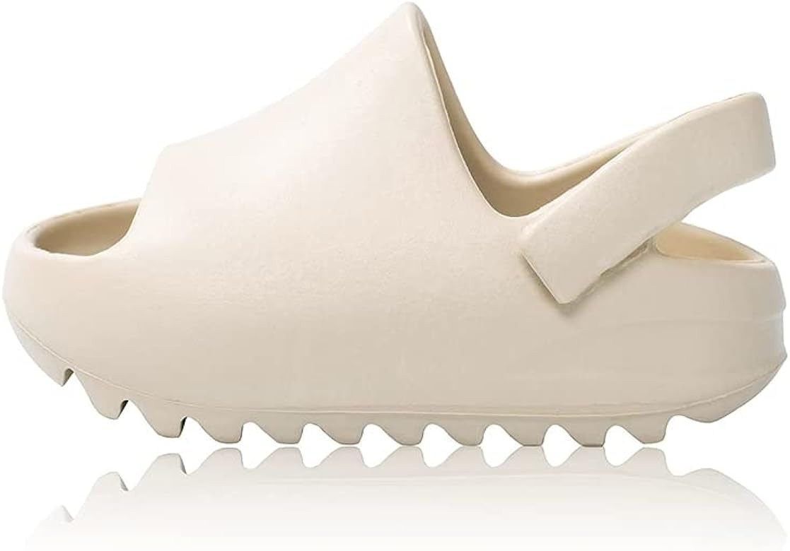 Toddler Little Kids Slides Sandals, Kid Summer Slip On Slides Sandals,Slippers with Strap Anti-sl... | Amazon (US)