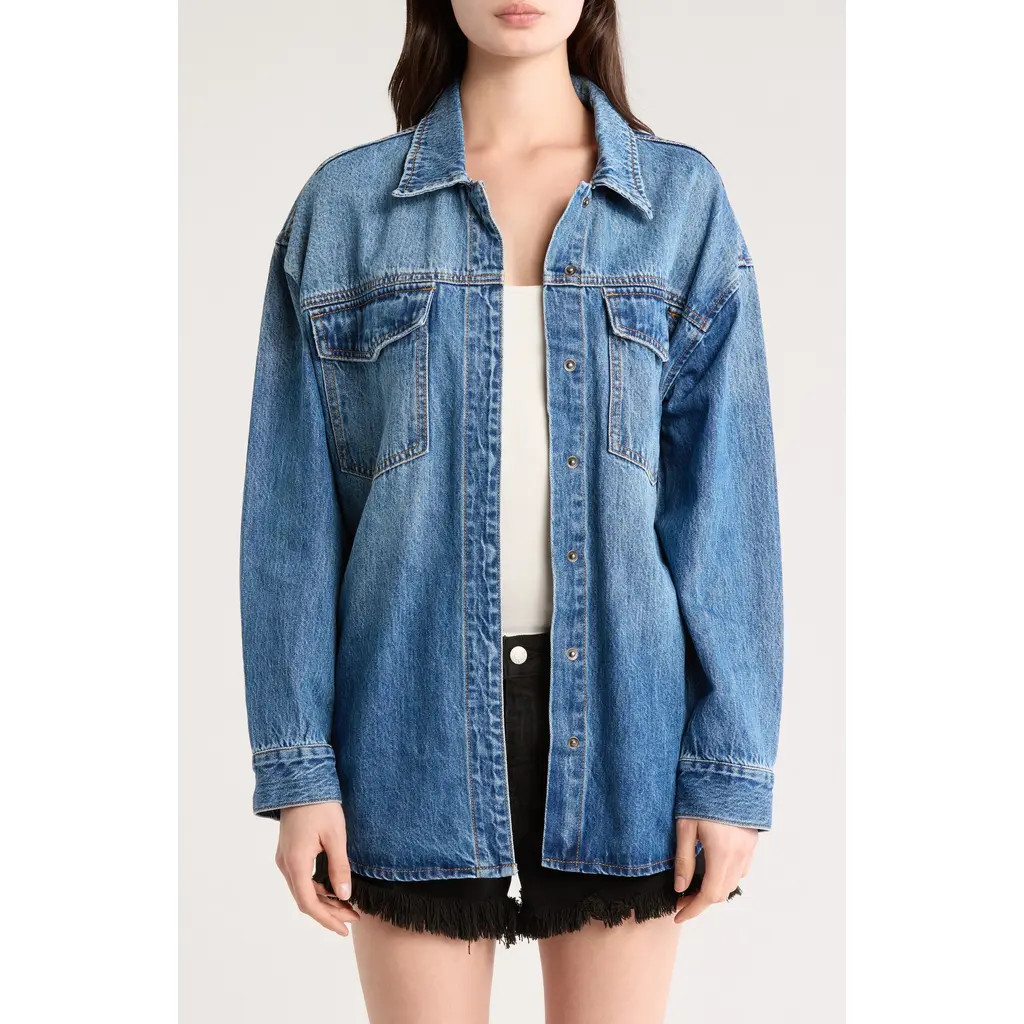 Pistola Mandy Oversize Shacket in Maui at Nordstrom Rack, Size X-Small | Nordstrom Rack