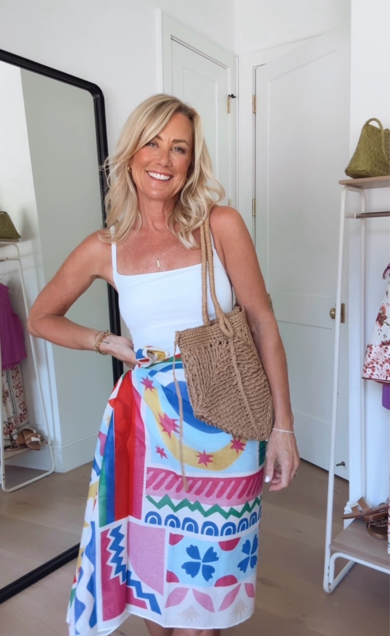 Seriously cannot get enough of the sarong skirts this season! 
Swim: 6

#LTKSwim #LTKSeasonal #LTKOver40
