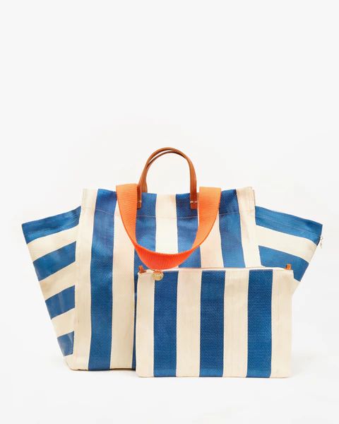 Beach Tote w/ Flat Clutch | Clare V.